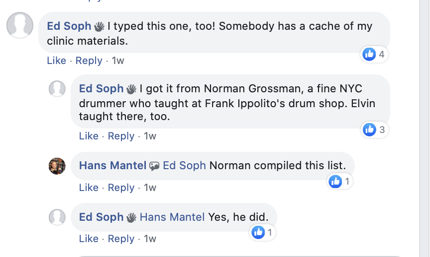 Ed Soph on Elvin Jones