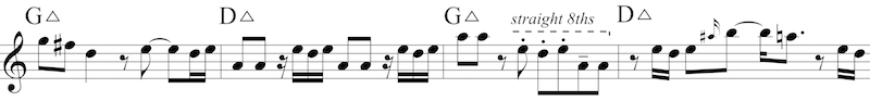 Articulation example 3 - time manipulation